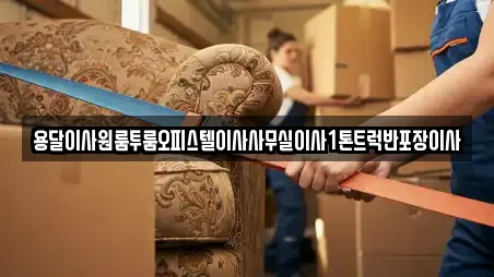용달이사원룸투룸오피스텔이사사무실이사1톤트럭반포장이사