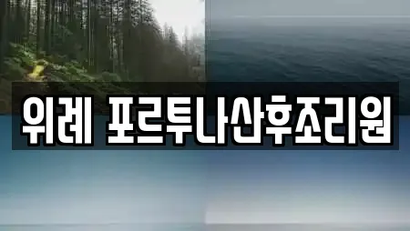 위례 포르투나산후조리원