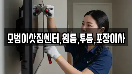 모범이삿짐센터,원룸,투룸,포장이사