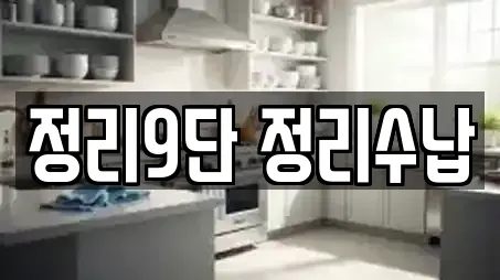 정리9단 정리수납
