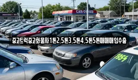 강원 동해시 동회동 중고차매입 전문 중고트럭중고화물차1톤2.5톤3.5톤4.5톤5톤매매매입수출