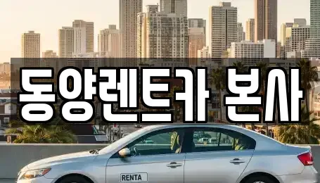 강원 삼척시 당저동 렌트카 전문 동양렌트카 본사