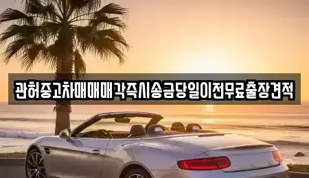 강원 영월군 산솔면 중고차매매 전문 관허중고차매매매각즉시송금당일이전무료출장견적