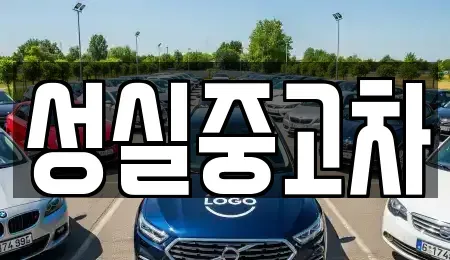 강원 원주시 소초면 중고차 전문 성실중고차