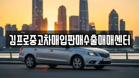 강원 춘천시 운교동 중고차매입 전문 김프로중고차매입판매수출매매센터