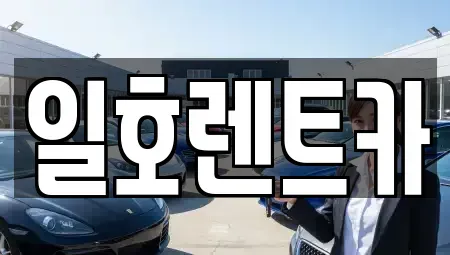 강원특별자치도 속초시 장사동 렌트카 전문 일호렌트카