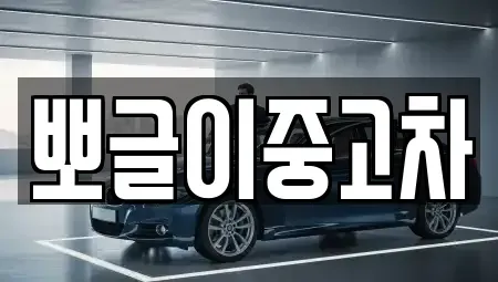 강원특별자치도 속초시 장사동 중고차매매 전문 뽀글이중고차