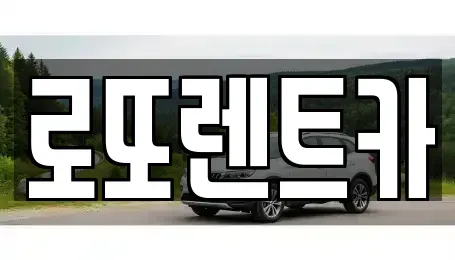 강원특별자치도 원주시 지정면 렌트카 전문 로또렌트카