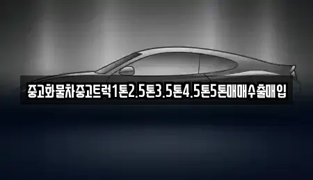 강원특별자치도 인제군 상남면 중고차 전문 중고화물차중고트럭1톤2.5톤3.5톤4.5톤5톤매매수출매입