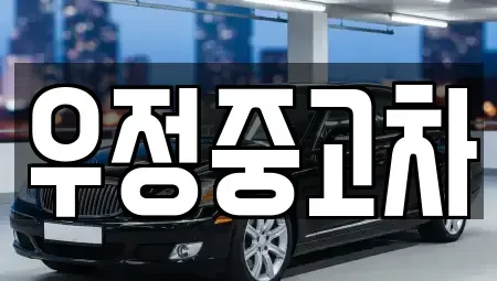 경기 고양시 덕양구 북한동 중고차 전문 우정중고차