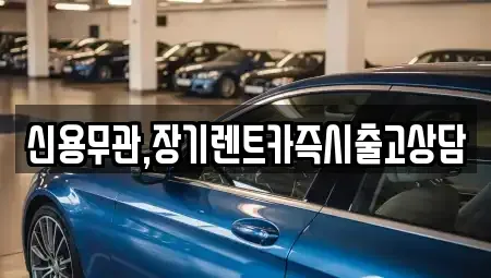 경기 고양시 일산서구 장기렌트카 전문 신용무관,장기렌트카즉시출고상담
