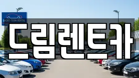 경기 광명시 소하동 렌트카 전문 드림렌트카