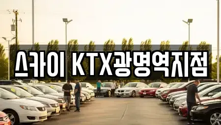 경기 광명시 소하동 장기렌트카 전문 스카이 KTX광명역지점