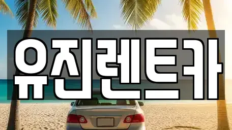 경기 광주시 목동 렌트카 전문 유진렌트카