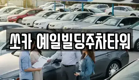경기 동두천시 송내동 렌트카 전문 쏘카 예일빌딩주차타워