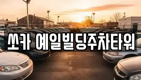 경기 동두천시 지행동 렌트카 전문 쏘카 예일빌딩주차타워