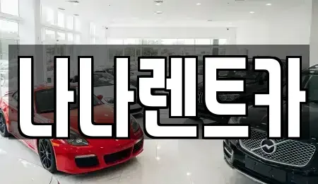 경기 시흥시 능곡동 렌트카 전문 나나렌트카