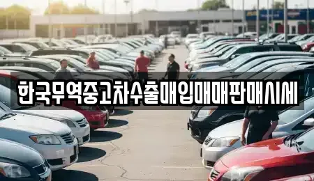 경기 시흥시 능곡동 중고차매입 전문 한국무역중고차수출매입매매판매시세