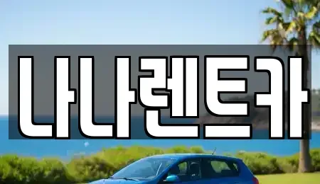 경기 시흥시 하상동 렌트카 전문 나나렌트카