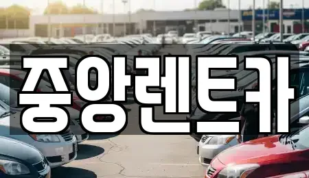경기 안성시 대덕면 렌트카 전문 중앙렌트카