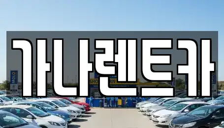 경기 안성시 발화동 렌트카 전문 가나렌트카