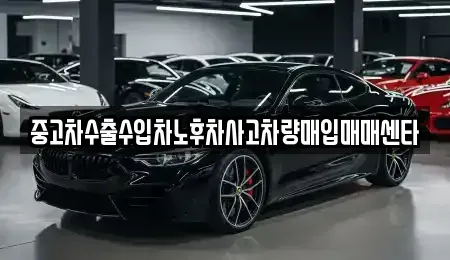 경기 양주시 광사동 중고차매입 전문 중고차수출수입차노후차사고차량매입매매센타
