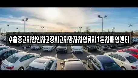 경기 평택시 독곡동 중고차 전문 수출중고차법인차고장사고차망자차압류차1톤차매입센터