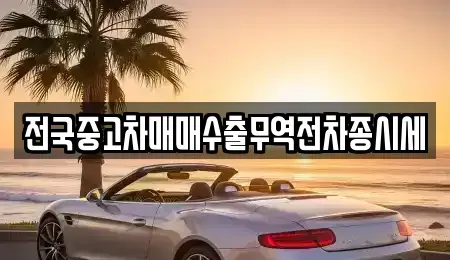 경기 평택시 칠원동 중고차 전문 전국중고차매매수출무역전차종시세