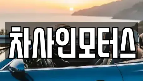 경기 화성시 배양동 중고차 전문 차사인모터스