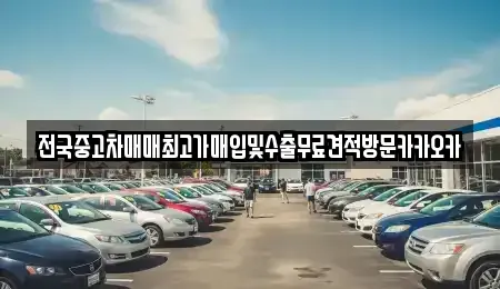경기도 고양시 덕양구 도내동 중고차 전문 전국중고차매매최고가매입및수출무료견적방문카카오카