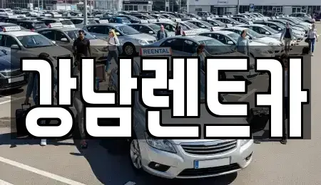 경기도 광명시 광명동 렌트카 전문 강남렌트카