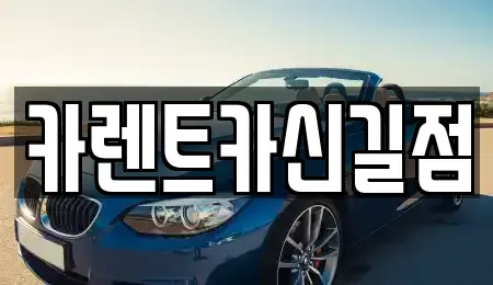 경기도 광명시 광명동 렌트카 전문 카렌트카신길점