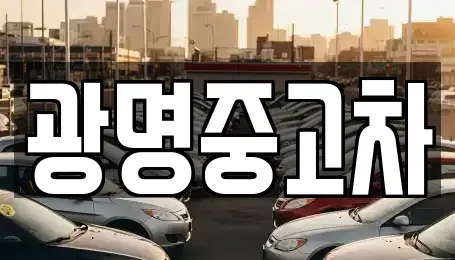 경기도 광명시 광명동 중고차매매 전문 광명중고차