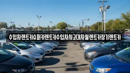 경기도 광주시 신현동 장기렌트카 전문 수입차렌트카슈퍼카렌트카수입차사고대차월렌트카장기렌트카