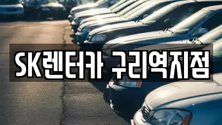 경기도 구리시 인창동 렌트카 전문 SK렌터카 구리역지점