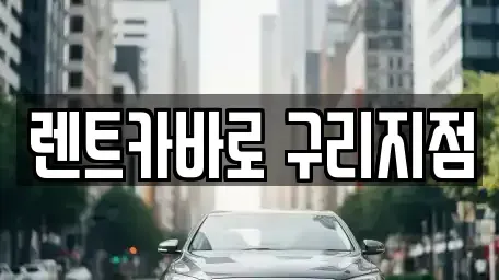 경기도 구리시 인창동 장기렌트카 전문 렌트카바로 구리지점