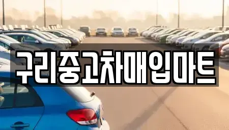 경기도 구리시 인창동 중고차 전문 구리중고차매입마트