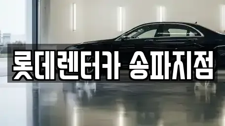 경기도 성남시 수정구 복정동 단기렌트카 전문 롯데렌터카 송파지점