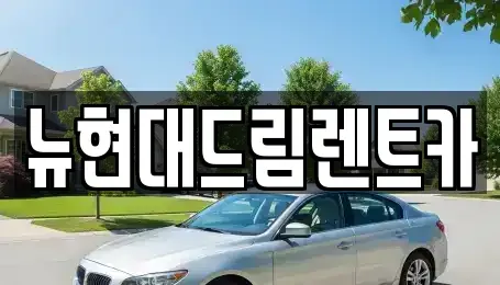 경기도 성남시 중원구 하대원동 렌트카 전문 뉴현대드림렌트카