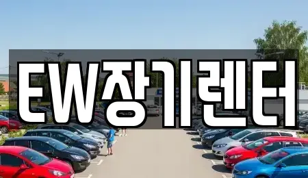 경기도 성남시 중원구 하대원동 장기렌트카 전문 EW장기렌터