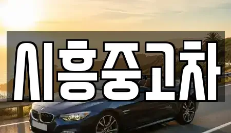 경기도 시흥시 계수동 중고차매매 전문 시흥중고차