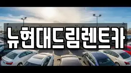 경기도 시흥시 미산동 렌트카 전문 뉴현대드림렌트카