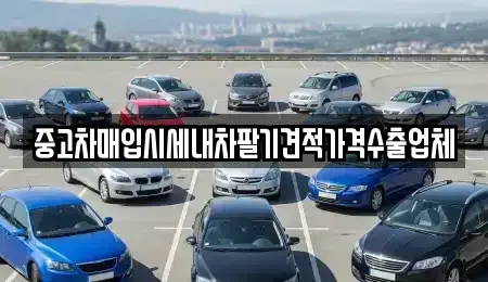 경기도 시흥시 미산동 중고차매입 전문 중고차매입시세내차팔기견적가격수출업체