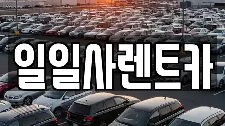 경기도 안산시 상록구 이동 장기렌트카 전문 일일사렌트카