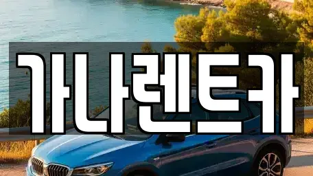 경기도 안성시 봉산동 렌트카 전문 가나렌트카