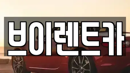 경기도 안성시 옥산동 렌트카 전문 브이렌트카
