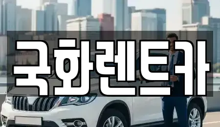 경기도 양주시 덕계동 렌트카 전문 국화렌트카