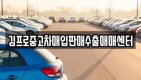 경기도 양주시 덕계동 중고차매입 전문 김프로중고차매입판매수출매매센터