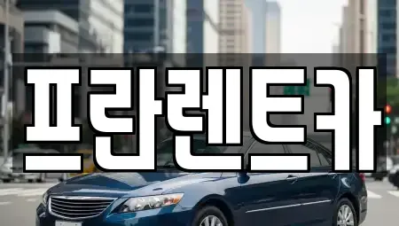 경기도 양주시 백석읍 렌트카 전문 프란렌트카