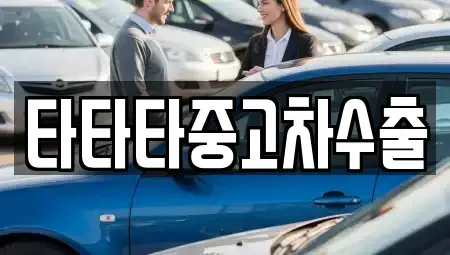경기도 양주시 백석읍 중고차 전문 타타타중고차수출